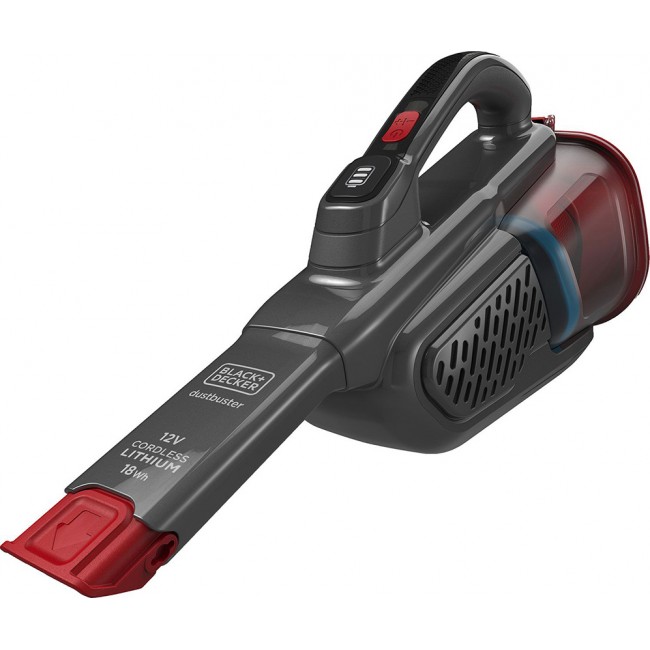 Black & Decker Dustbuster Επαναφορτιζόμενο Σκουπάκι Χειρός 12V Grey/Red