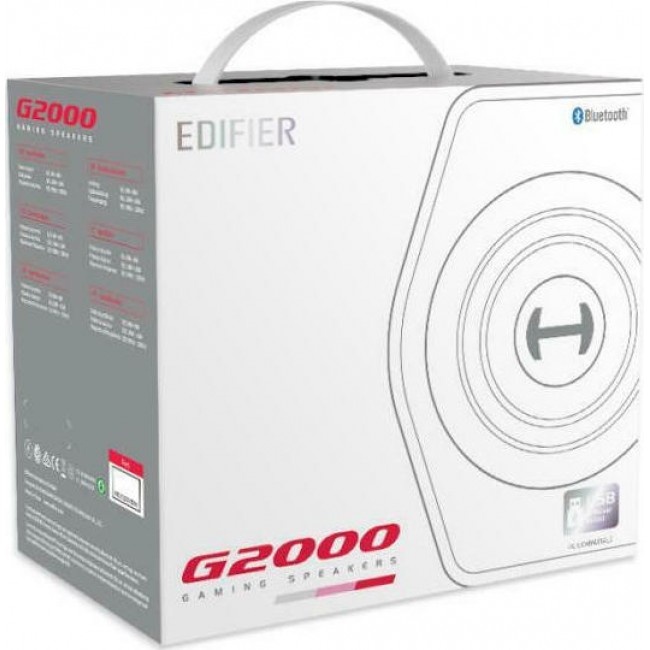 Edifier G2000 BT Gaming Speakers White