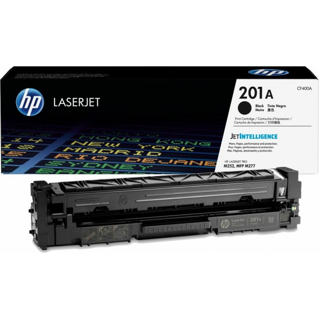 HP 201A Toner Laser Εκτυπωτή Μαύρο 1500 Σελίδων (CF400A)