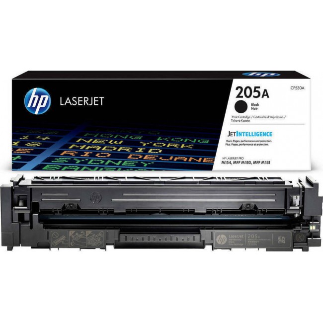 HP 205A Toner Laser Εκτυπωτή Μαύρο 1100 Σελίδων (CF530A)