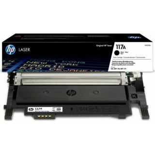 HP 117A Toner Laser Εκτυπωτή Μαύρο 1000 Σελίδων (W2070A)