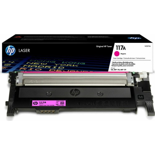 HP 117A Toner Laser Εκτυπωτή Ματζέντα 700 Σελίδων (W2073A)