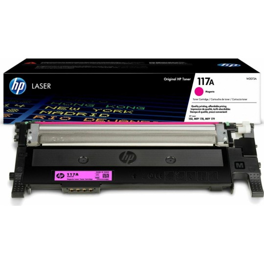 HP 117A Toner Laser Εκτυπωτή Ματζέντα 700 Σελίδων (W2073A) HP 117A Toner Laser Εκτυπωτή Ματζέντα 700 Σελίδων (W2073A)