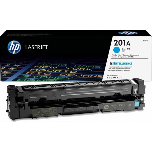 HP 201A Toner Laser Εκτυπωτή Κυανό 1400 Σελίδων (CF401A)