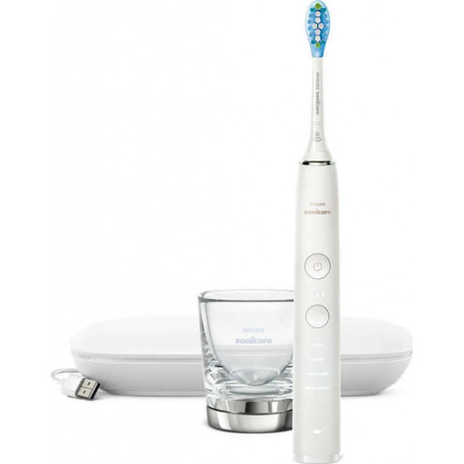 Ηλεκτρική Οδοντόβουρτσα Philips HX9911/27 Sonicare με Χρονομετρητή & Θήκη Ταξιδίου Λευκή