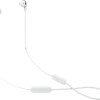 JBL Tune 215BT Earbud Bluetooth Handsfree Ακουστικά Λευκά