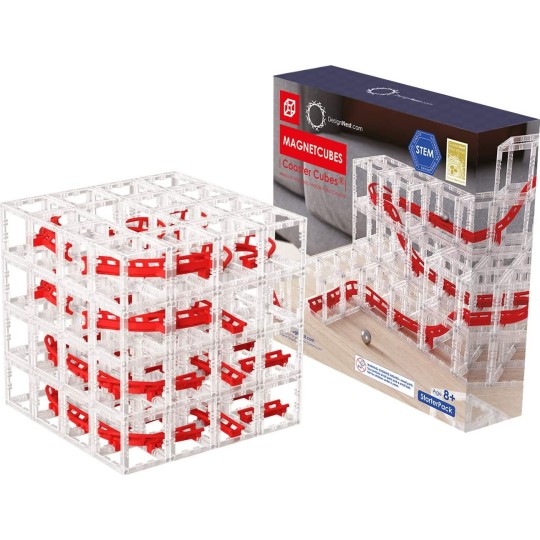 Allocacoc MagnetCubes Rollercoaster Marble Run by DesignNest - Αρθρωτό Μαγνητικό Κτήριο (DH0239/COSTCB) Allocacoc MagnetCubes Rollercoaster Marble Run by DesignNest - Αρθρωτό Μαγνητικό Κτήριο (DH0239/COSTCB)