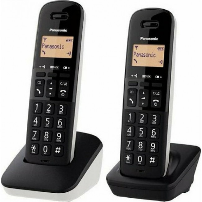 Panasonic KX-TGB612JTW Ασύρματο Τηλέφωνο Duo