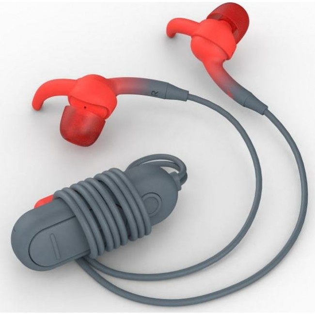 iFROGZ Sound Hub Plugz Ασύρματα Ακουστικά (γκρι/κόκκινο)