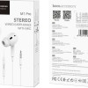 Hoco M1 Pro In-ear Handsfree με Βύσμα 3.5mm Λευκό