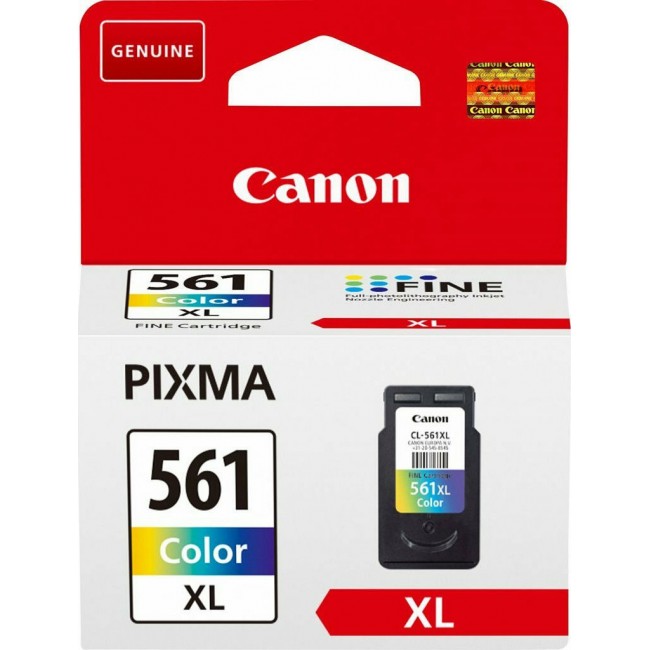 Canon CL-561XL Μελάνι Εκτυπωτή InkJet Πολλαπλό (Color) (3730C001)