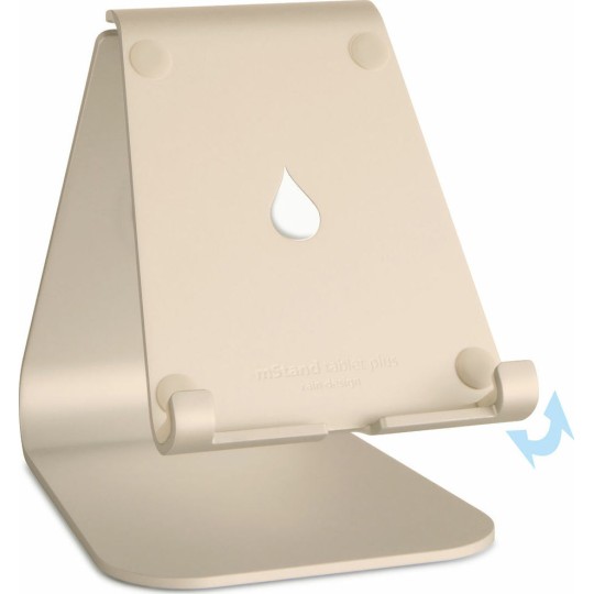 Rain Design mStand Plus Βάση Tablet Γραφείου έως 13" σε Χρυσό χρώμα Rain Design mStand Plus Βάση Tablet Γραφείου έως 13" σε Χρυσό χρώμα