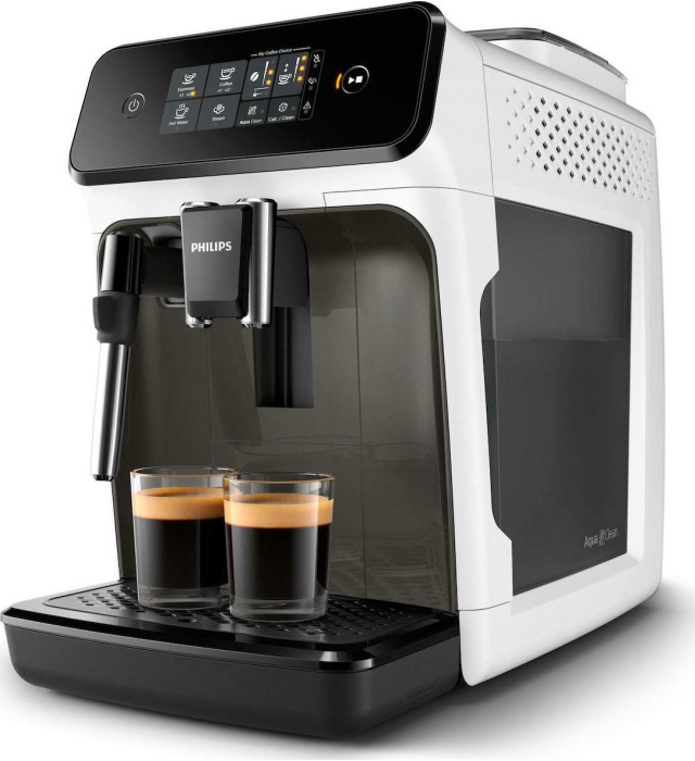 Philips EP1223/00 Αυτόματη Μηχανή Espresso 1500W Πίεσης 15bar με Μύλο Άλεσης Λευκή