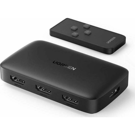 Ugreen Switch CM332 HDMI Switch (80125) Ugreen Switch CM332 HDMI Switch (80125)