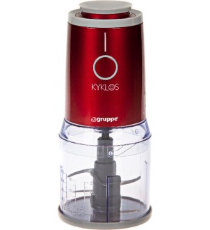 Gruppe Kyklos PDH402 PL Πολυκόπτης Multi 400W με Δοχείο 500ml Red