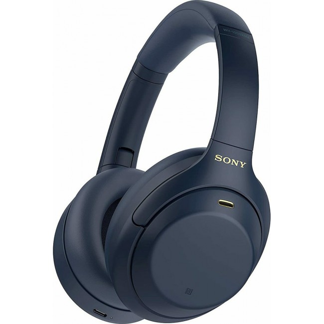 Sony WH-1000XM4L Ασύρματα ακουστικά εξουδετέρωσης θορύβου (μπλε)