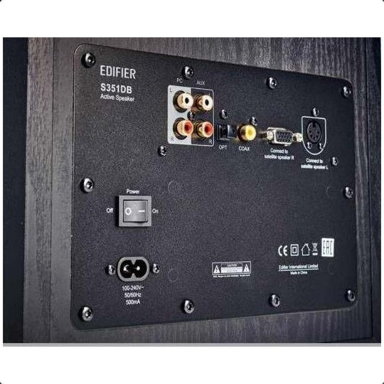 Edifier S351DB Ασύρματα Ηχεία Υπολογιστή 2.1 με Bluetooth και Ισχύ 150W σε Μαύρο Χρώμα Edifier S351DB Ασύρματα Ηχεία Υπολογιστή 2.1 με Bluetooth και Ισχύ 150W σε Μαύρο Χρώμα