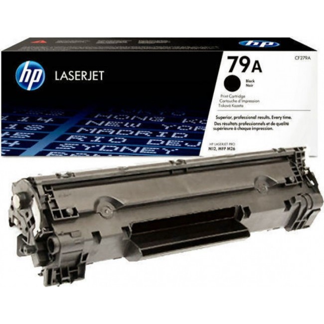 HP 79A Toner Laser Εκτυπωτή Μαύρο 1000 Σελίδων (CF279A)