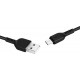 Hoco Regular USB Type C Data Cable 1m X13 Μαύρο