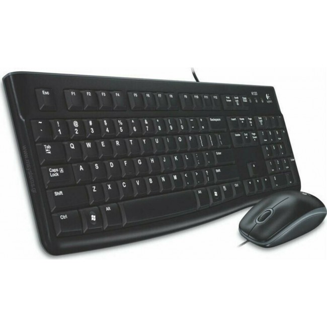 Logitech Desktop MK120 Σετ Πληκτρολόγιο & Ποντίκι (Ελληνικό)