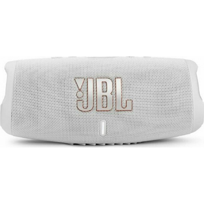 JBL Charge 5 Portable Bluetooth Speaker Waterproof White