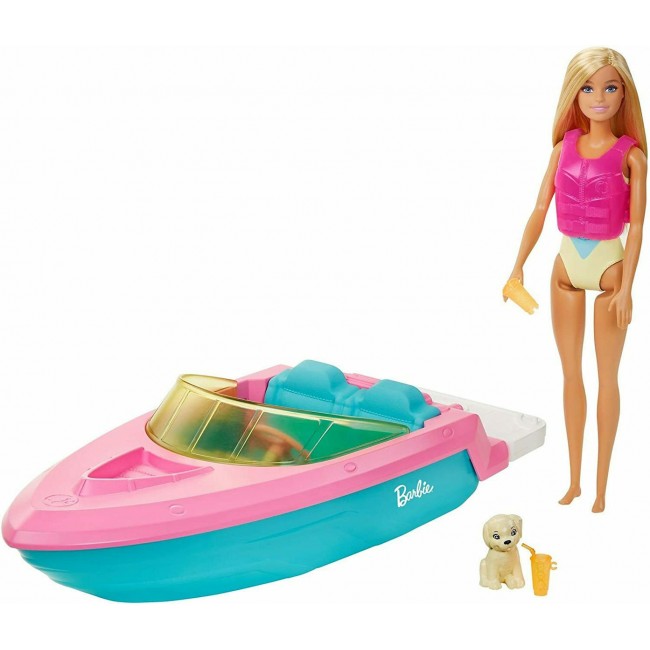 Mattel Barbie Σκάφος Με Κούκλα (GRG30)