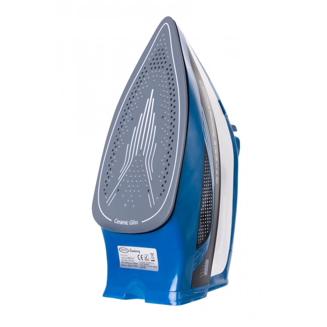 Juro-Pro Blueberry Σίδερο Ατμού 2800W με Κεραμική Πλάκα και Συνεχόμενη Παροχή 40gr/min