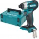 Makita DTD155ZJ - Παλμικό Κατσαβίδι Μπαταρίας 18V Solo Με Βαλίτσα Μεταφοράς