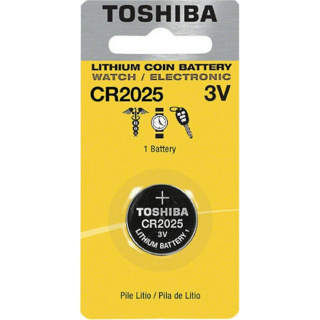 Toshiba CP-1 Μπαταρία Λιθίου CR2025 3V 1τμχ