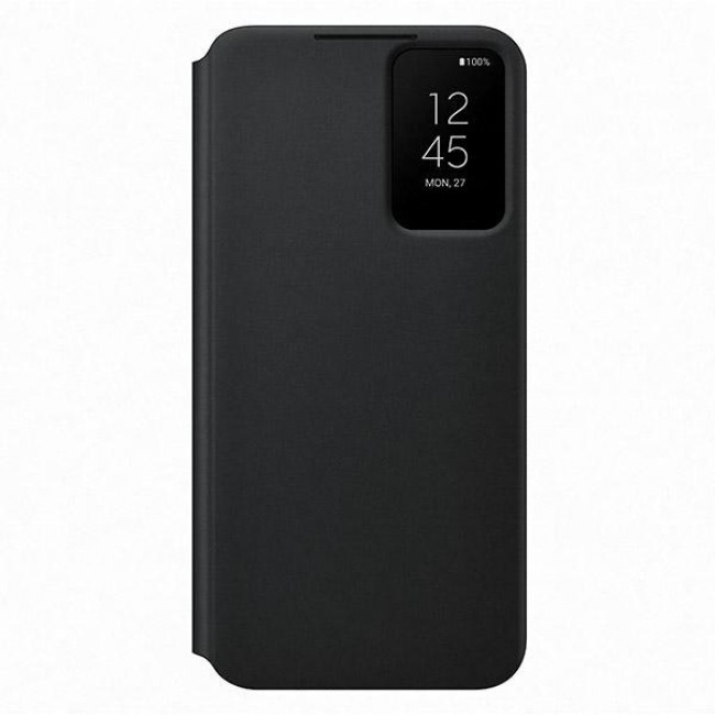 Samsung Smart Clear View Cover Μαύρο (Galaxy S22 5G)