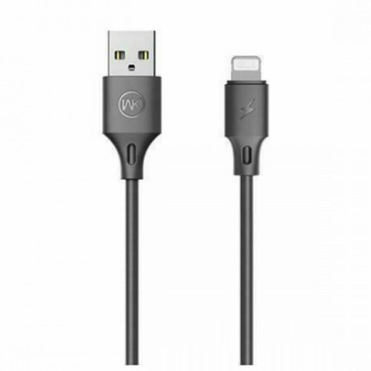 Charging Cable WK i6 Black 1m Full Speed Pro WDC-092 2.4A
