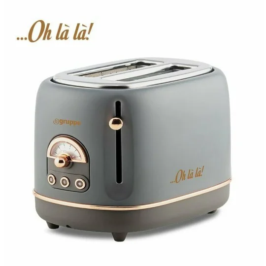 Gruppe TO-0201 Φρυγανιέρα 2 Θέσεων 815W Γκρι Gruppe TO-0201 Φρυγανιέρα 2 Θέσεων 815W Γκρι