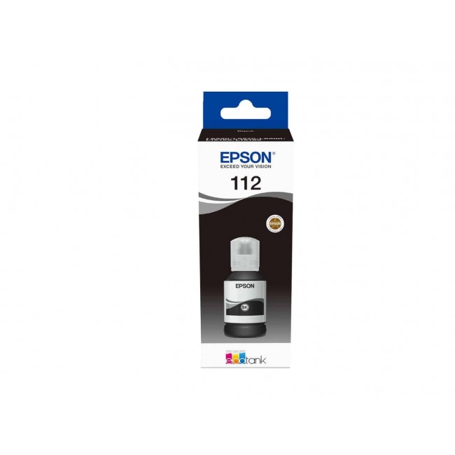 Epson Ecotank 112 Μελάνι Εκτυπωτή InkJet Μαύρο (C13T06C14A)