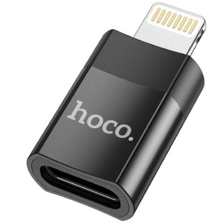 Hoco UA17 Μετατροπέας Lightning male σε USB-C female Hoco UA17 Μετατροπέας Lightning male σε USB-C female