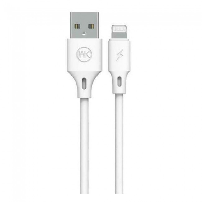 Charging Cable WK i6 White 1m Full Speed Pro WDC-092 2.4A