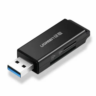 Card Reader UGREEN CM104 USB 3.0 Black (40752)
