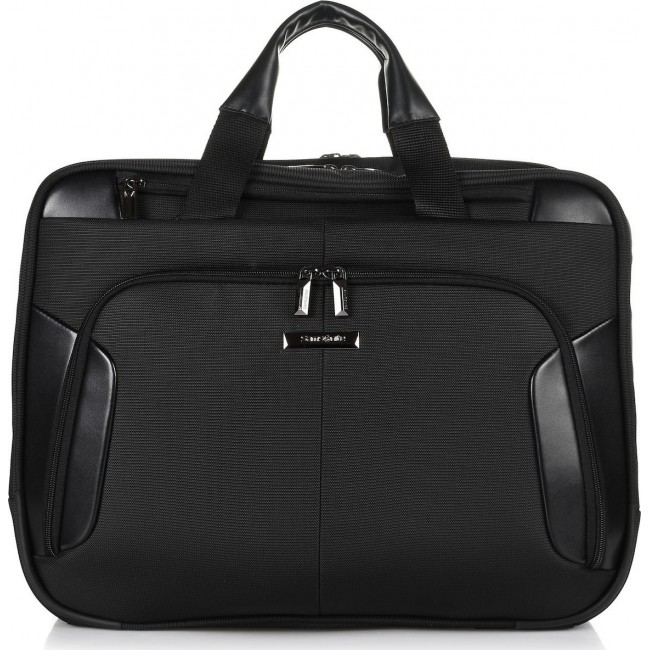 Samsonite XBR Bailhandle 3C Ανδρικός Χαρτοφύλακας σε Μαύρο χρώμα (75219-1041)