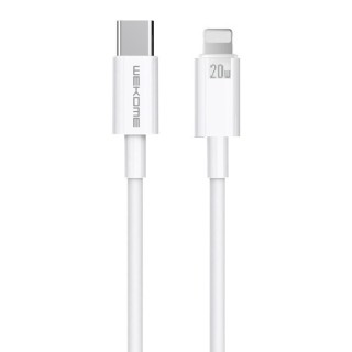 Charging Cable WK 20W PD TYPE-C/i6 White 1m WDC-168 6A Charging Cable WK 20W PD TYPE-C/i6 White 1m WDC-168 6A