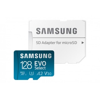 Samsung EVO Select + Adapter microSDXC 128GB (2024) Samsung EVO Select + Adapter microSDXC 128GB (2024)