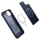 Spigen Mag Armor Back Cover Σιλικόνης Ανθεκτική Navy Μπλε (iPhone 14) (Ανοιχτή Συσκευασία)