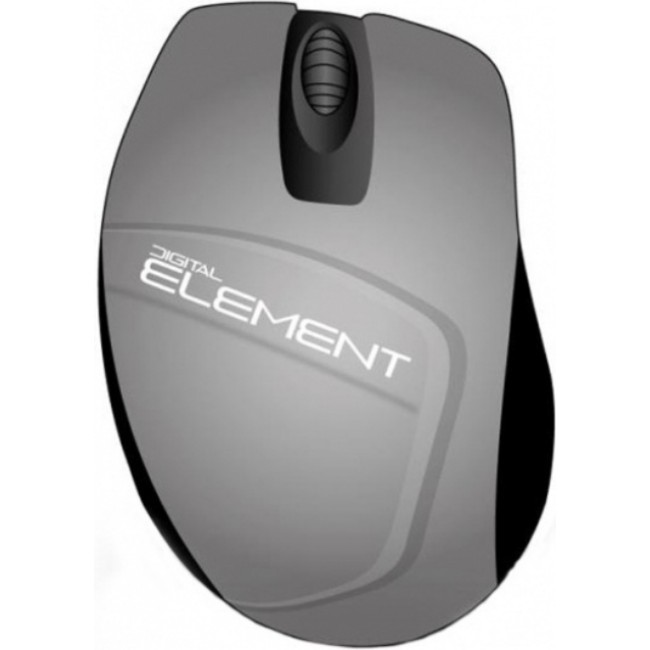 Element MS-165 Ασύρματο Ποντίκι Ασημί
