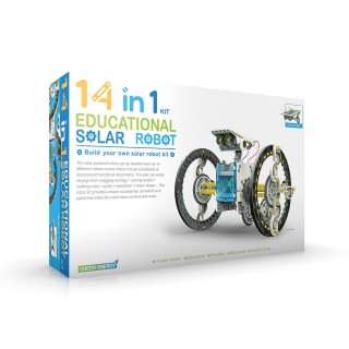 Construct & Create 14 in 1 Solar Robot Kit Ηλιακό Εκπαιδευτικό Ρομπότ 14 σε 1 Construct & Create 14 in 1 Solar Robot Kit Ηλιακό Εκπαιδευτικό Ρομπότ 14 σε 1