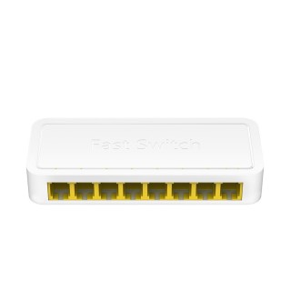 Cudy FS108D network switch Fast Ethernet (10/100) White
