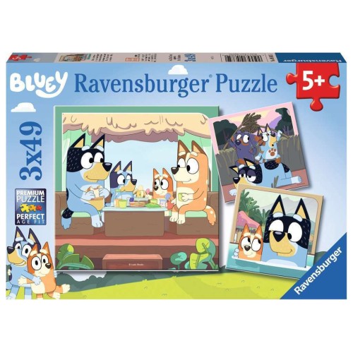 Παιδικό Puzzle Bluey 147pcs για 5+ Ετών Ravensburger