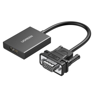 Ugreen CM513 Μετατροπέας VGA male σε HDMI female 50945 Ugreen CM513 Μετατροπέας VGA male σε HDMI female 50945