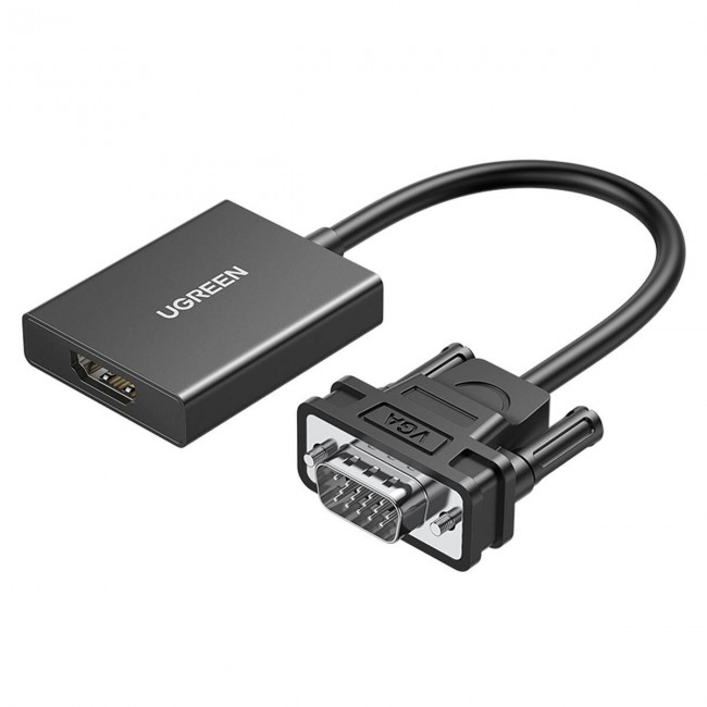 Ugreen CM513 Μετατροπέας VGA male σε HDMI female 50945