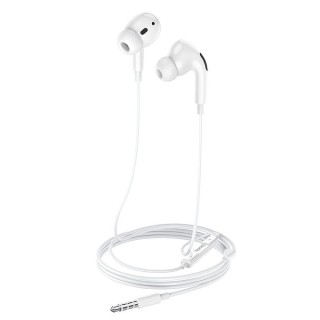 Hoco M101 In-ear Handsfree με Βύσμα 3.5mm Λευκό