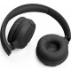 JBL Tune 520ΒΤ, On-Ear Bluetooth Headphones, Multipoint, APP - Black (JBLT520BTBLKEU)