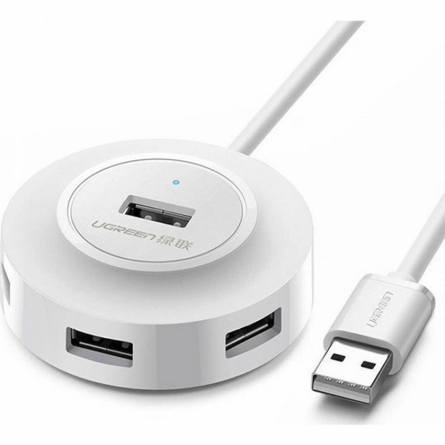 Ugreen Hub USB 2.0 CR106 White (20270)