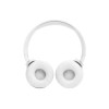 JBL Tune 520ΒΤ, On-Ear Bluetooth Headphones, Multipoint, APP - White (JBLT520BTWHTEU)